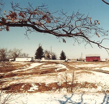 Cammie's Grandparents' Farm in the Winter