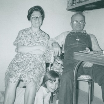 Cammie's Grandparents, Cammie, and Mike